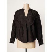 ATELIER REVE - Blouse noir en coton pour femme - Taille 36 - Modz