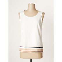 PAUL BRIAL - Top blanc en polyester - Femme - Taille 34 - Modz