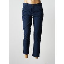 EMMA & ROCK - Pantalon chino bleu en coton pour femme - Taille 42 - Modz