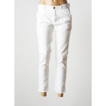 EMMA & ROCK - Pantalon chino blanc en coton pour femme - Taille 38 - Modz