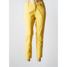 EMMA & ROCK - Pantalon 7/8 jaune en coton pour femme - Taille 42 - Modz