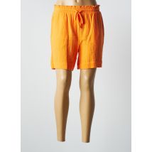 B.YOUNG - Short orange en coton - Femme - Taille 38 - Modz