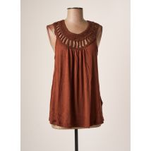 B.YOUNG - Top marron en viscose - Femme - Taille 36 - Modz