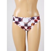 LIDEA - Bas de maillot de bain marron en polyamide - Femme - Taille 40 - Modz
