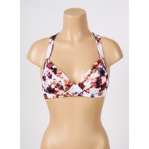 LIDEA - Haut de maillot de bain marron en polyamide - Femme - Taille 90C - Modz