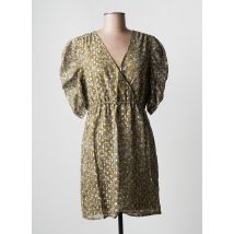 AN' GE - Robe courte vert en viscose - Femme - Taille 34 - Modz