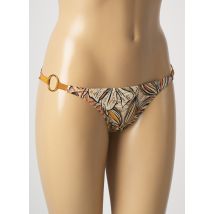KIWI - Bas de maillot de bain beige en polyamide - Femme - Taille 40 - Modz