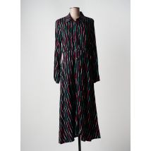 COMPAÑIA FANTASTICA - Robe mi-longue noir en viscose - Femme - Taille 34 - Modz