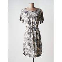 ANNA SCOTT - Robe mi-longue gris en viscose - Femme - Taille 36 - Modz
