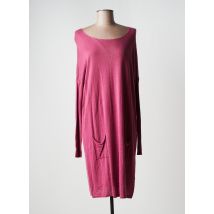 MES SOEURS ET MOI - Robe pull rose en coton - Femme - Taille 36 - Modz