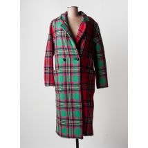 VILAGALLO - Manteau long rouge en laine vierge - Femme - Taille 38 - Modz