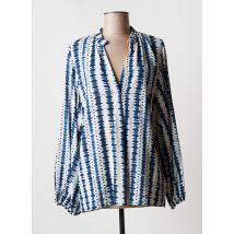 KYRA - Blouse bleu en viscose - Femme - Taille 40 - Modz
