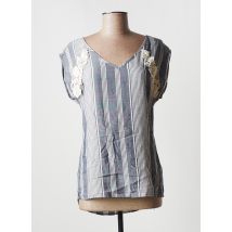 ANNA SCOTT - Blouse gris en viscose - Femme - Taille 34 - Modz