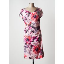 VERA MONT - Robe mi-longue rose en coton - Femme - Taille 42 - Modz