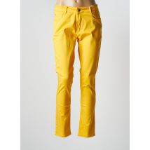 PARA MI - Pantalon slim jaune en coton - Femme - Taille 42 - Modz