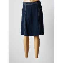 BETTY BARCLAY - Jupe mi-longue bleu en viscose - Femme - Taille 40 - Modz