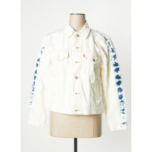 LEVIS - Veste en jean blanc en coton - Femme - Taille 34 - Modz