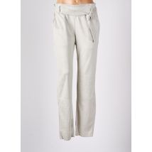 SPARKZ - Pantalon droit gris en polyester - Femme - Taille 36 - Modz