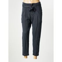 LOIS - Pantalon 7/8 gris en coton - Femme - Taille W33 - Modz