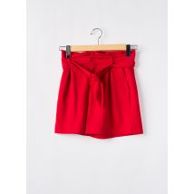 CACHE CACHE - Short rouge en polyester pour femme - Taille 34 - Modz