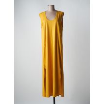 DROLATIC - Robe longue jaune en coton - Femme - Taille 40 - Modz