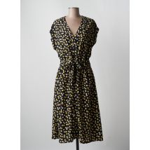 MEIL - Robe mi-longue noir en polyester - Femme - Taille 36 - Modz