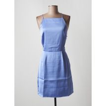 SAMSOE & SAMSOE - Robe mi-longue violet en polyester - Femme - Taille 34 - Modz