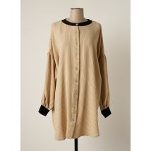 SKATÏE - Robe courte beige en polyester - Femme - Taille 38 - Modz