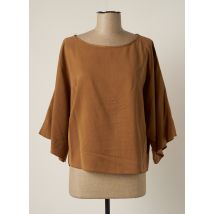 SUMMUM - Blouse marron en tencel pour femme - Taille 38 - Modz