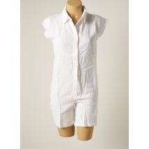 DROLATIC - Combishort blanc en lyocell - Femme - Taille 38 - Modz