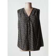 LAUREN VIDAL - Blouse noir en viscose - Femme - Taille 36 - Modz