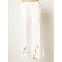 V.DE.VINSTER - Pantalon 7/8 blanc en coton - Femme - Taille 40 - Modz