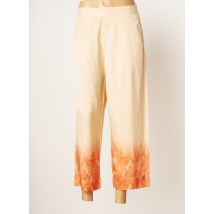 RABENS SALONER - Pantalon 7/8 rose en viscose - Femme - Taille 38 - Modz