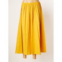 DROLATIC - Jupe longue jaune en coton - Femme - Taille 36 - Modz