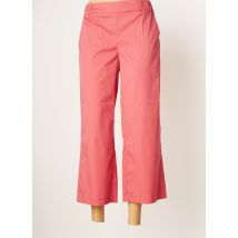 TOUPY - Pantalon 7/8 rose en coton - Femme - Taille 34 - Modz