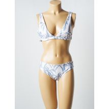 MR MOOD - Maillot de bain 2 pièces bleu en polyester - Femme - Taille 40 - Modz