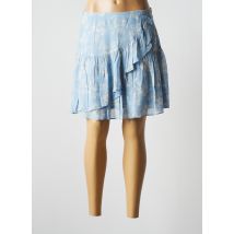 SECOND FEMALE - Jupe courte bleu en viscose - Femme - Taille 34 - Modz
