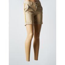 HOPPY - Short beige en coton - Femme - Taille 34 - Modz
