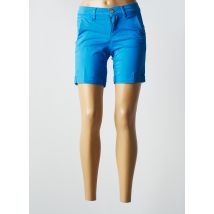 HOPPY - Short bleu en coton pour femme - Taille 36 - Modz