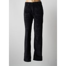 TOXIK3 - Pantalon droit noir en coton - Femme - Taille 36 - Modz