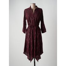 LPB - Robe mi-longue rose en viscose - Femme - Taille 36 - Modz