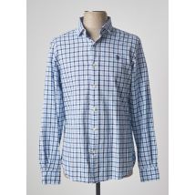 U.S. POLO ASSN - Chemise manches longues bleu en coton - Homme - Taille S - Modz