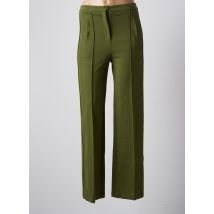 KING LOUIE - Pantalon droit vert en viscose - Femme - Taille 36 - Modz