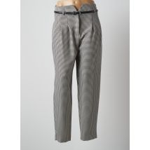 FRACOMINA - Pantalon 7/8 noir en polyester - Femme - Taille 36 - Modz