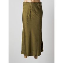 FRACOMINA - Jupe longue vert en viscose - Femme - Taille 38 - Modz