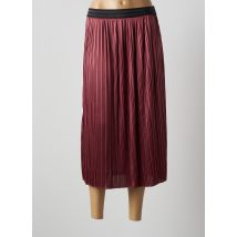 LPB - Jupe mi-longue rouge en polyester - Femme - Taille 40 - Modz
