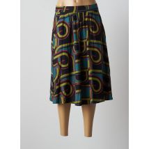 KING LOUIE - Jupe mi-longue bleu en viscose - Femme - Taille 38 - Modz