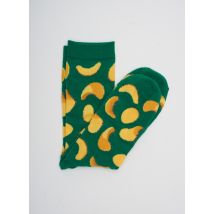 APOLLO - Chaussettes vert en coton - Homme - Taille 41 - Modz