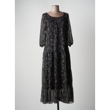 FRED SABATIER - Robe longue noir en polyester pour femme - Taille 44 - Modz