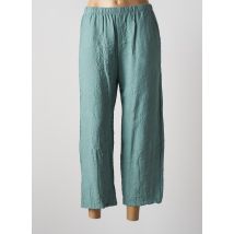 GERSHON BRAM - Pantalon 7/8 vert en viscose pour femme - Taille 42 - Modz